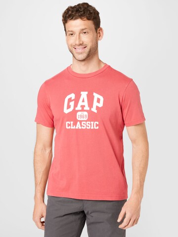 GAP Shirt in Rood: voorkant