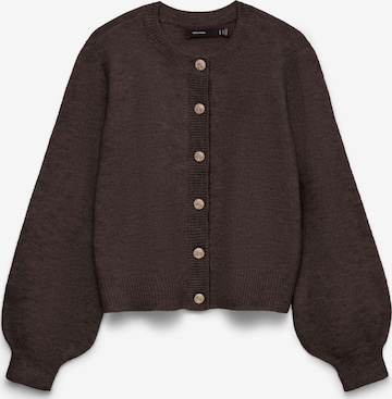 VERO MODA Strickjacke 'VMHazel' in Braun: Vorderseite