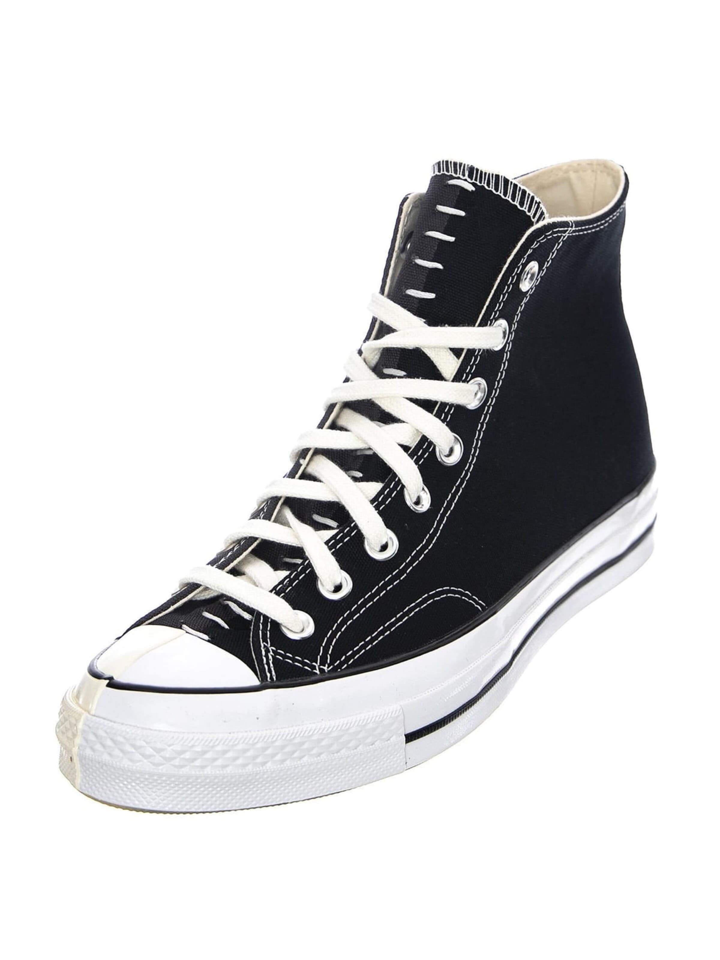 Sneaker alta 'Chuck 70 Reconstructed Canvas Hi Sneakers' di CONVERSE in nero: frontale