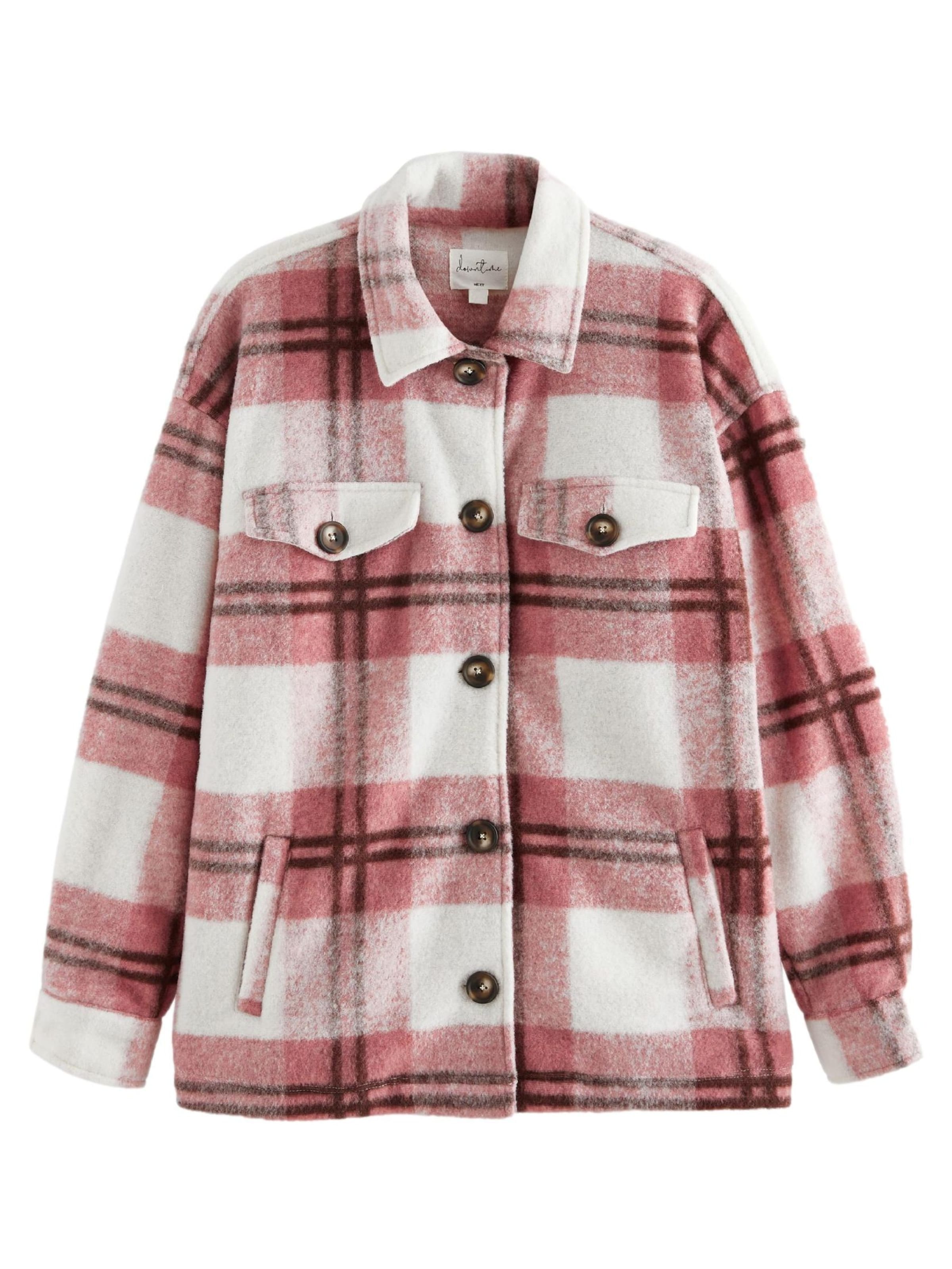 Next Übergangsjacke in Pink: Vorderseite