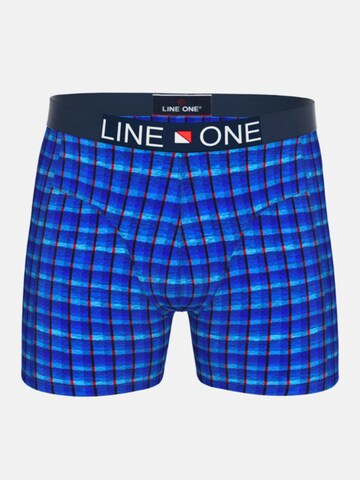 Boxer 'Line One Herren Boxershorts "Nautic III"' di Line One in blu: frontale