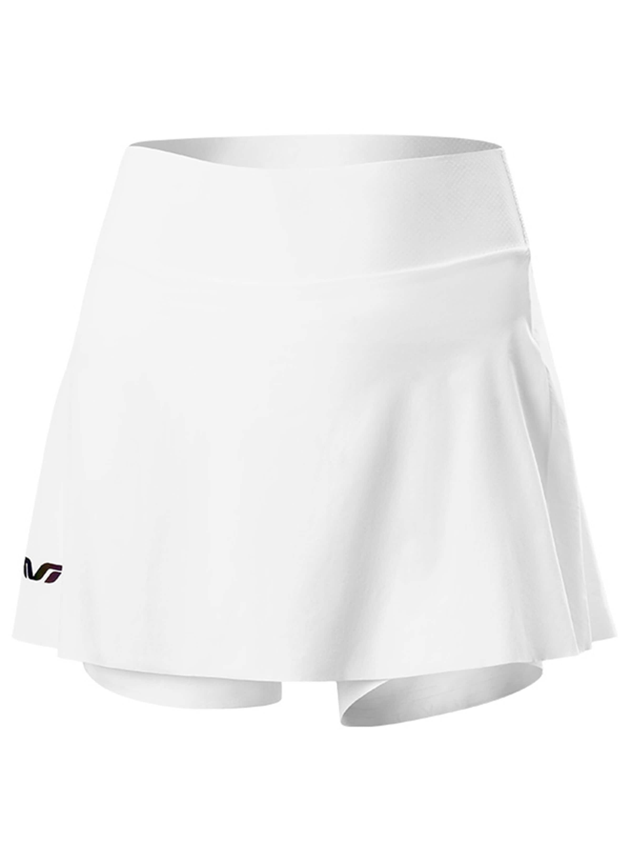 ROCKBROS Athletic Skorts in White: front