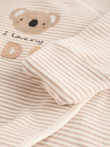 Next Schlafanzug 'Family' in Beige