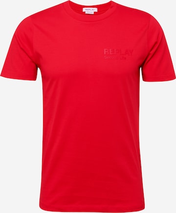 REPLAY Shirt in Red: front