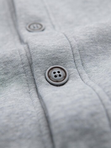 Ombre Sweatvest 'OM-SSZP-0186' in Grijs