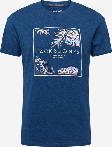 JACK & JONES Shirt 'Haazy' in Blue: front