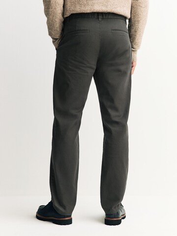 Next Slimfit Chino hlače | siva barva