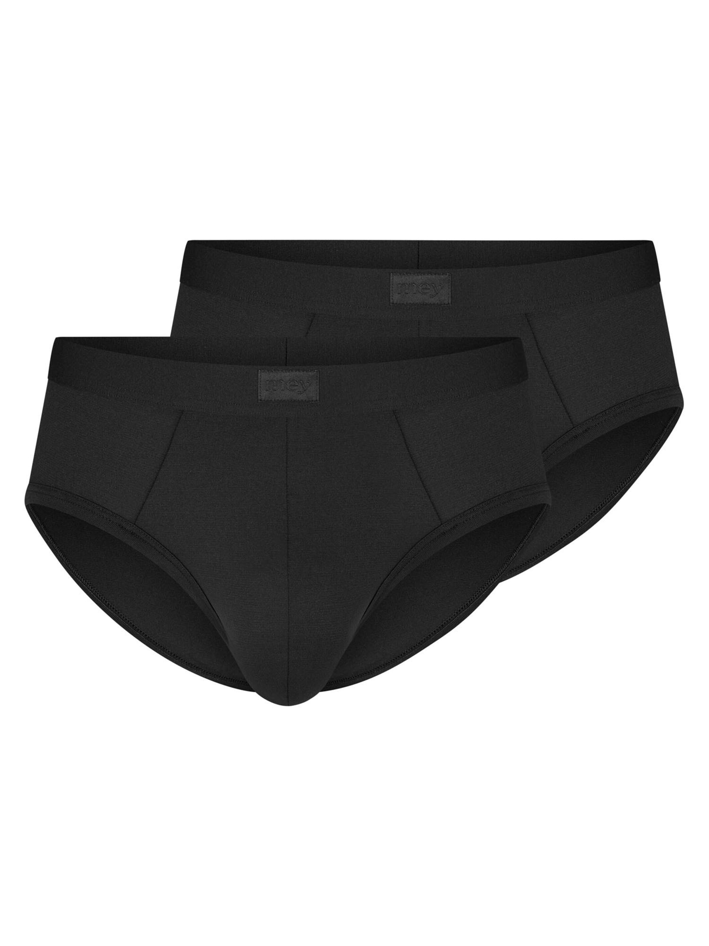 Mey Slip 'Iconic Modal'‌‌‌‌ in Schwarz: Vorderseite