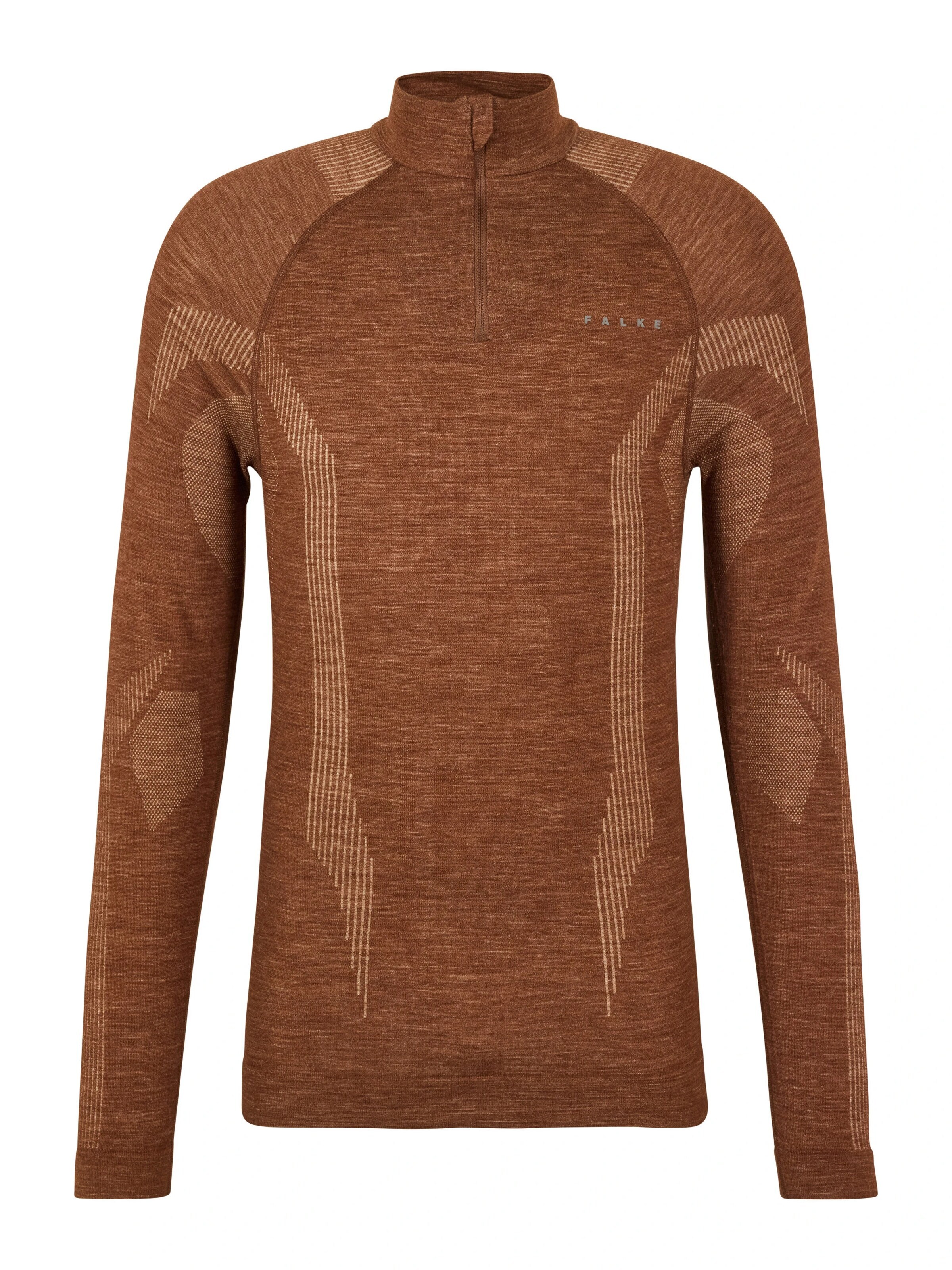 FALKE Base Layer in Brown: front