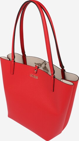 GUESS - Shopper 'Alby' em vermelho