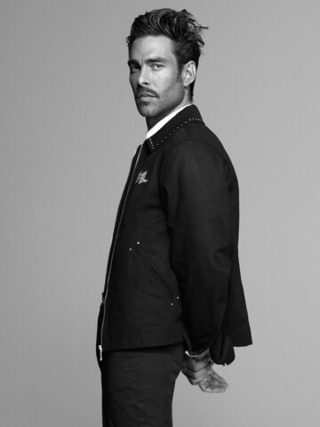 Karl Lagerfeld Tussenjas in Zwart