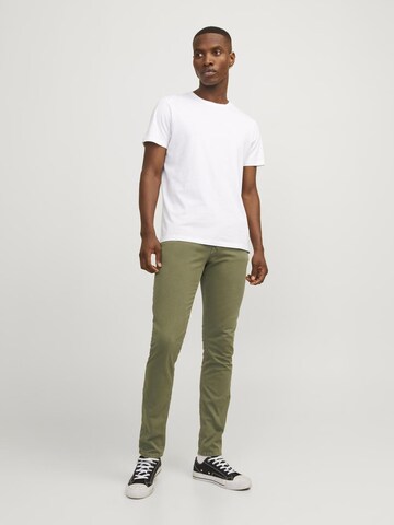 JACK & JONES Slim fit Jeans 'Glen Blaine' in Green