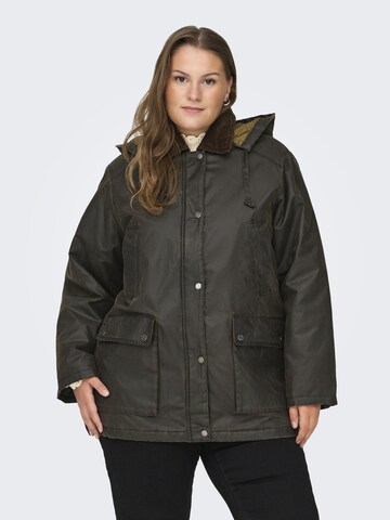 Veste mi-saison 'MOUNTAIN' ONLY Carmakoma en gris : devant
