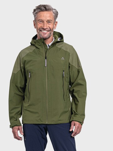 Schöffel Outdoorjacke 'Triigi' in Grün: predná strana