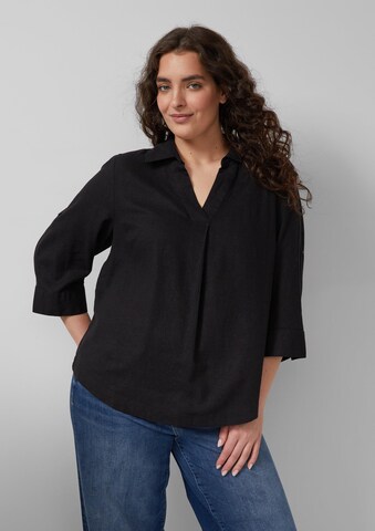 s.Oliver Blouse in Zwart