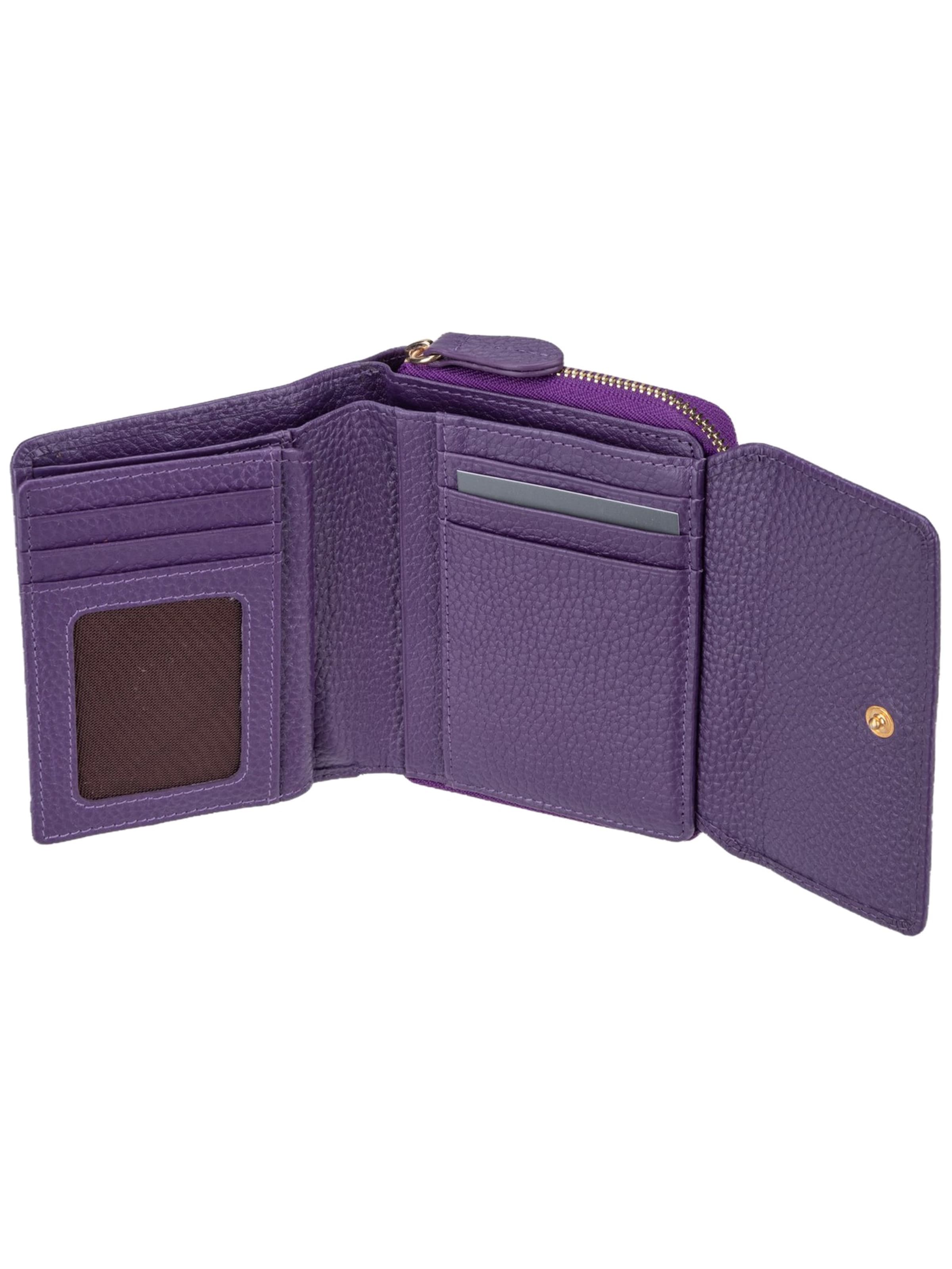 Braun Büffel Wallet ' Asti 50454 RV ' in Purple