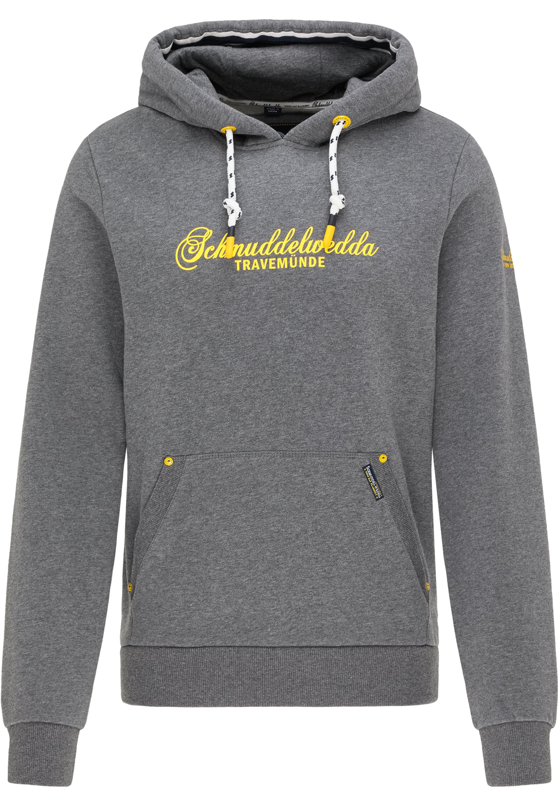 Schmuddelwedda Tréning póló - szürke: elől