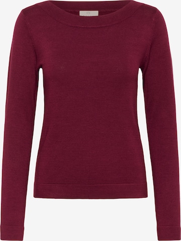 Kaffe Pullover 'KALizza' in Rot: Vorderseite