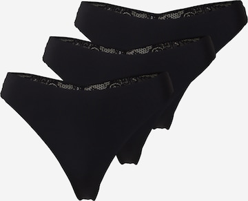 ONLY Thong 'CHLOE' in Black: front