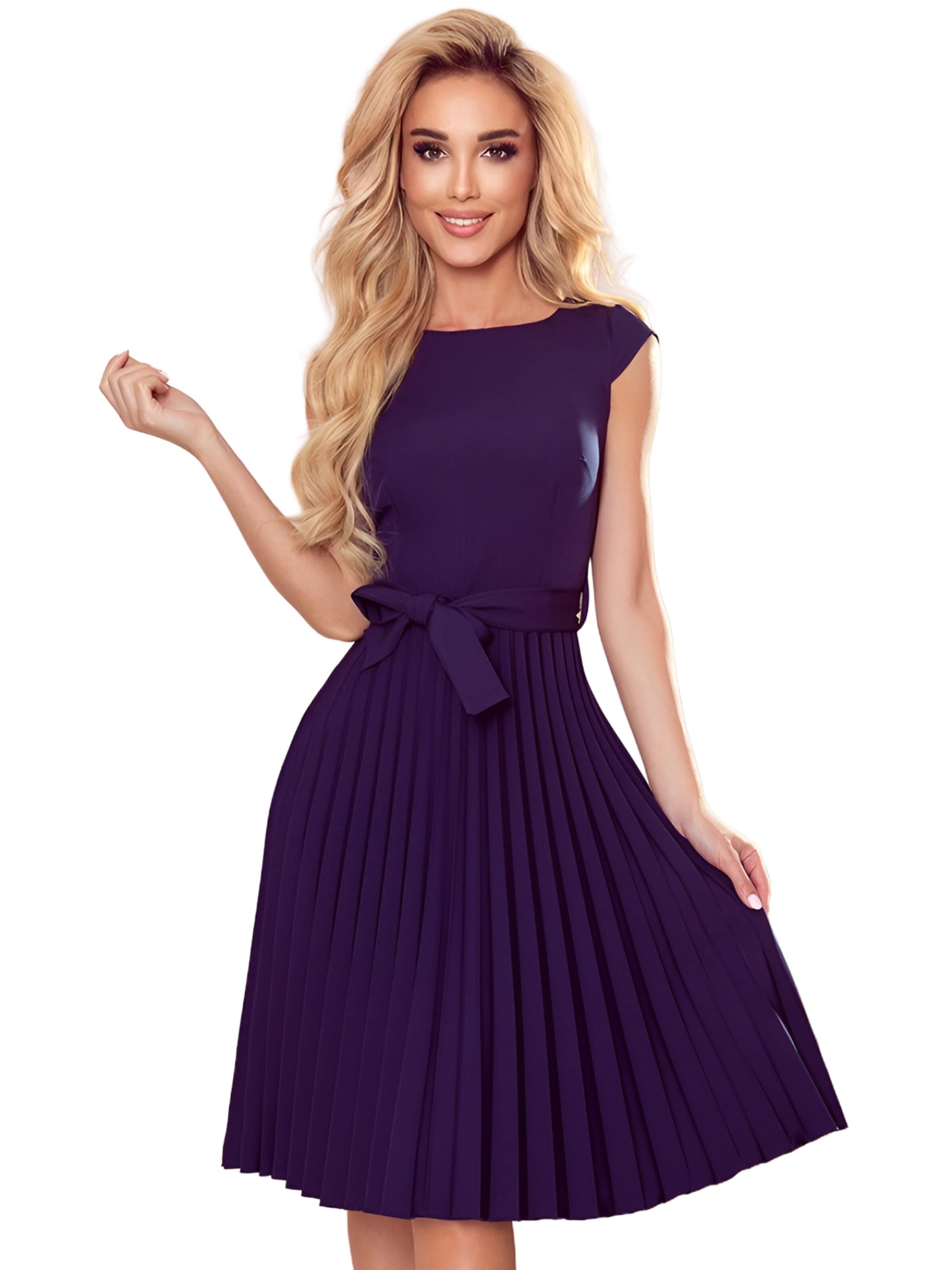 amorubi.com Dress in Blue: front