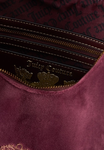 Juicy Couture - Bolso de hombro en lila: arriba
