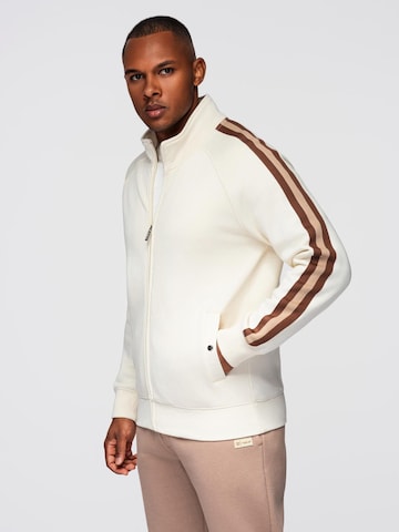 Sweat-shirt 'OM-SSZP-0219' Ombre en beige : devant