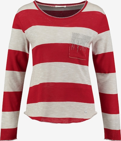 Key Largo Majica 'Niagara' u bež siva / crvena, Pregled proizvoda