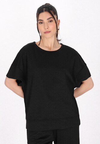 faina Athlsr Shirt in Black: front