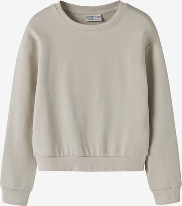 Sweat-shirt 'NKFMILLE' NAME IT en gris : devant