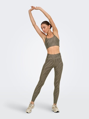 ONLY PLAY - Skinny Pantalón deportivo 'ONPRya-2' en verde
