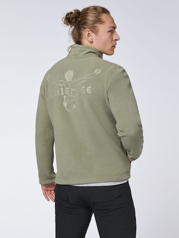 CHIEMSEE Fleece Jacket in Green