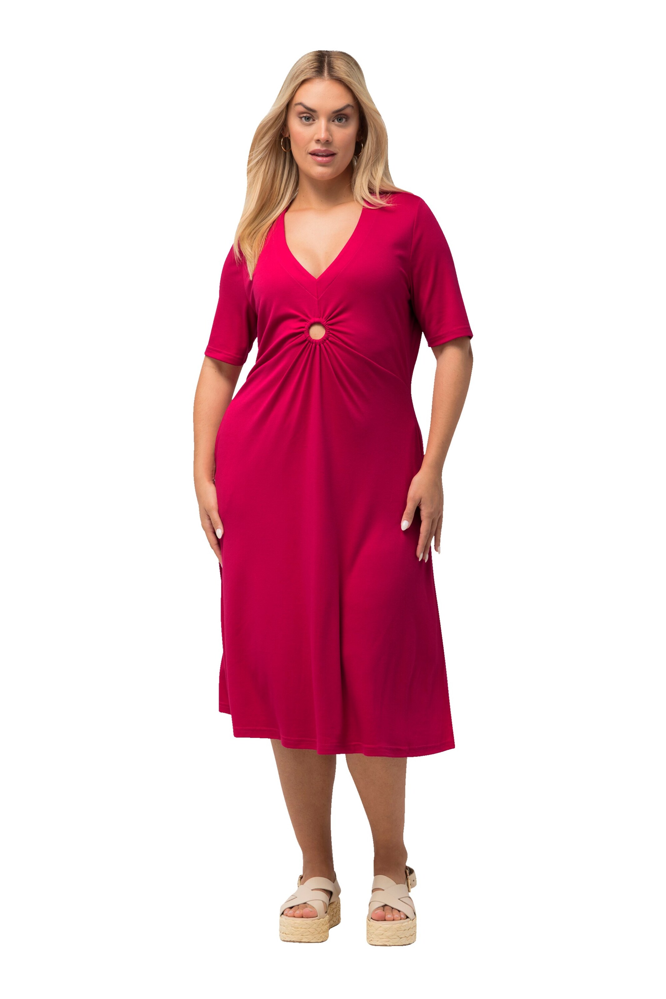 Ulla Popken Jurk in Roze