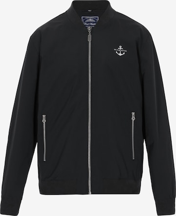 DreiMaster Maritim - Casaco meia-estação em preto: frente