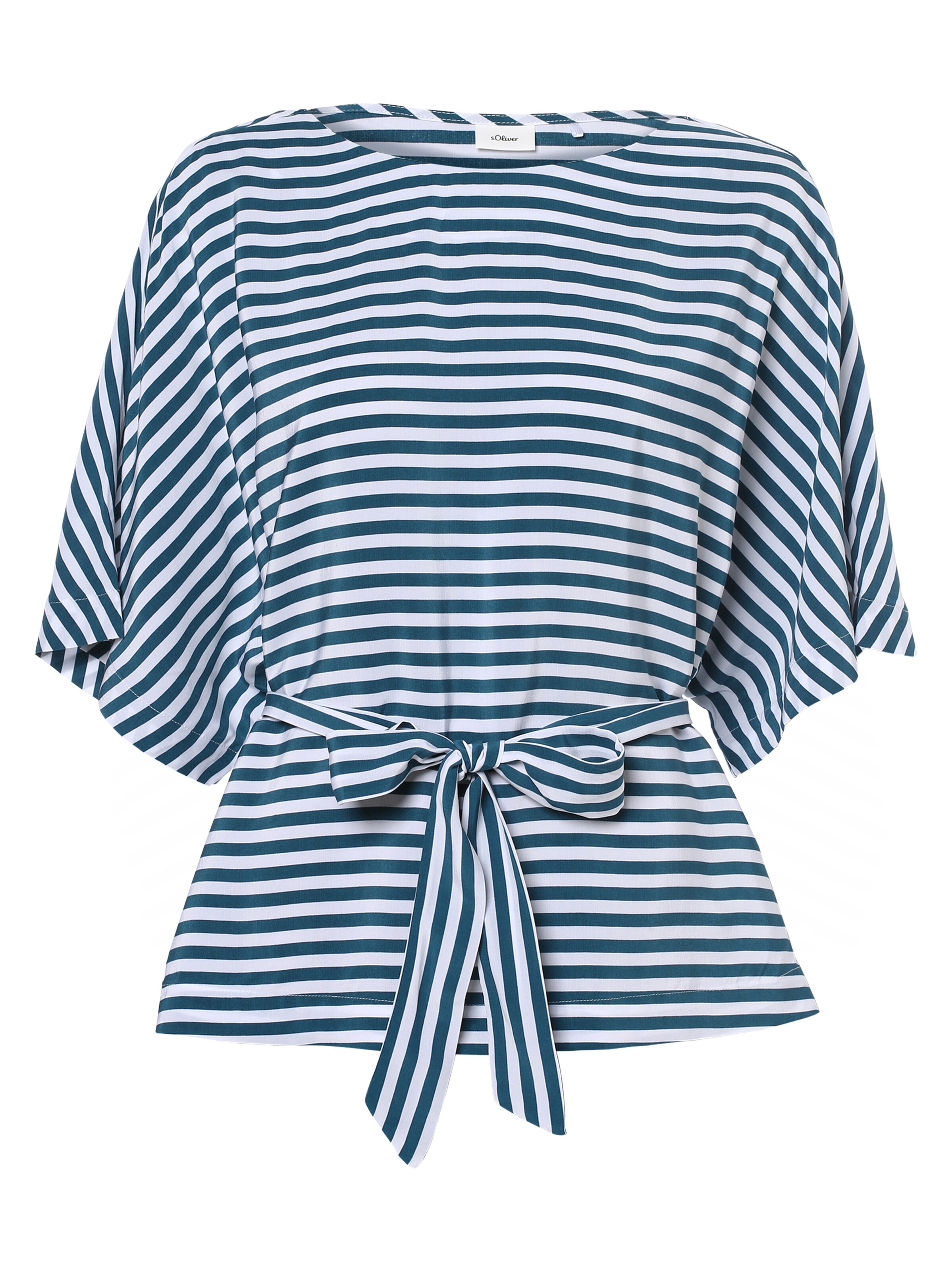 s.Oliver Blouse in Blauw: voorkant