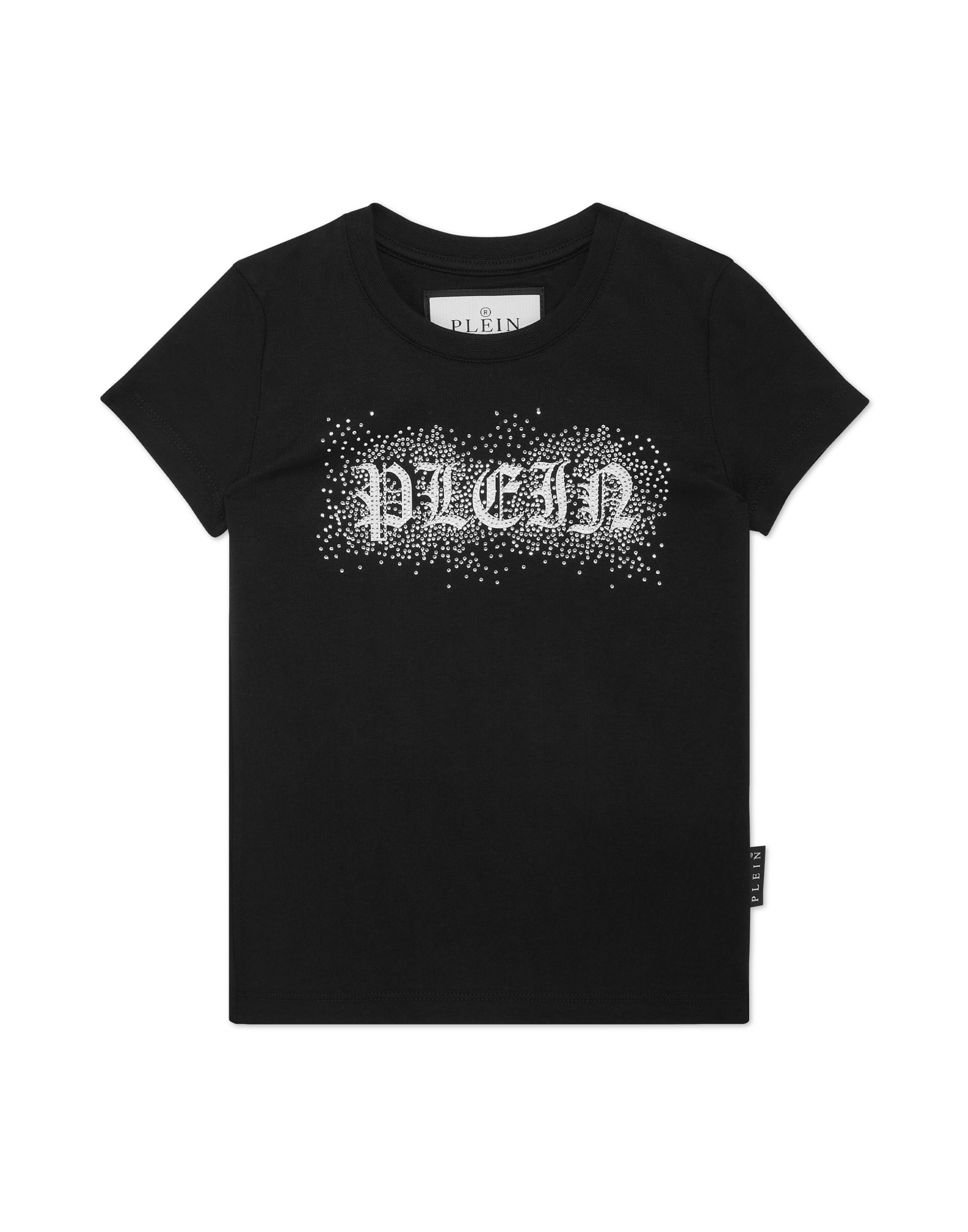 T-Shirt 'Gothic' Philipp Plein en noir : devant