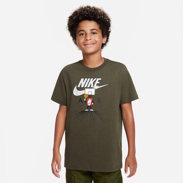 Nike Sportswear Shirt in Green: front