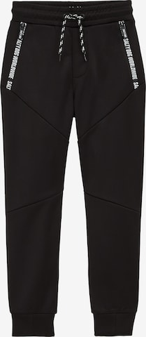 WE Fashion Loosefit Housut värissä musta: etupuoli