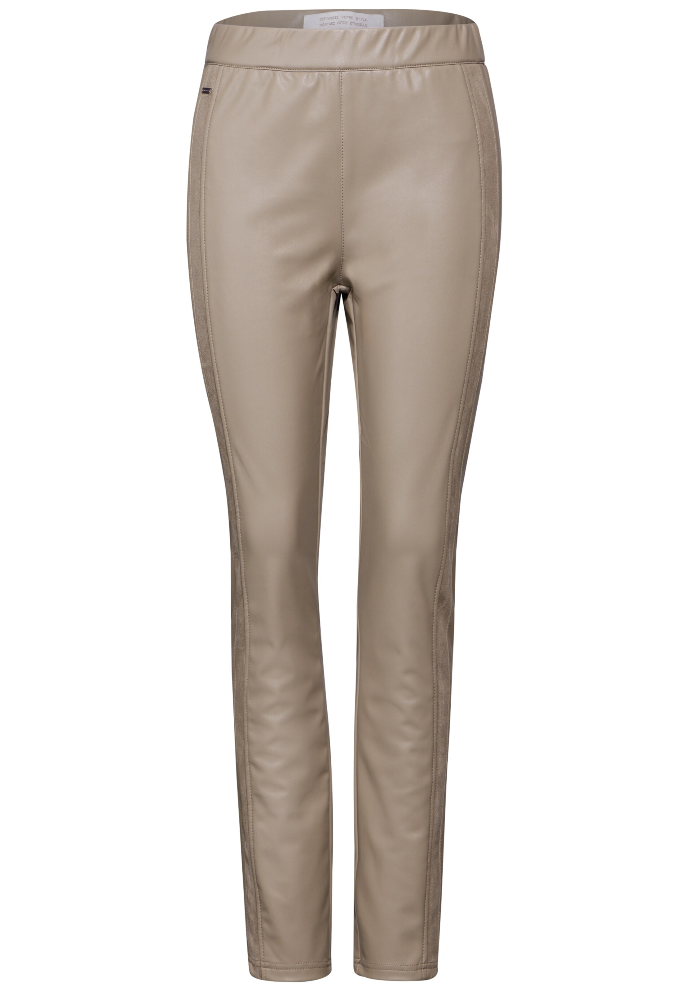 STREET ONE Slim fit Pants in Beige: front