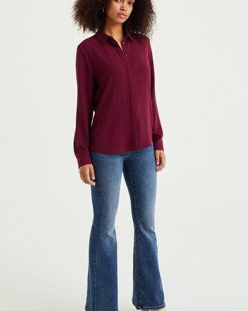 WE Fashion Bluse in Rot
