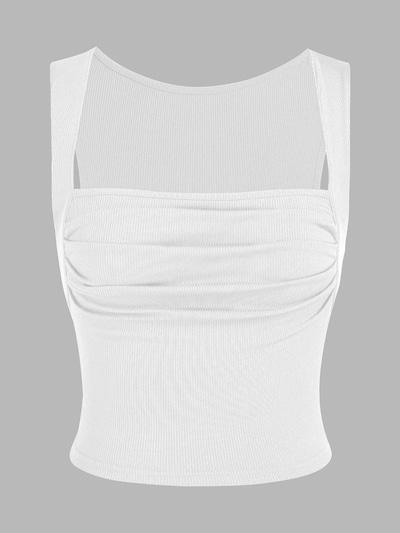 Hiccup Haut en blanc, Vue avec produit