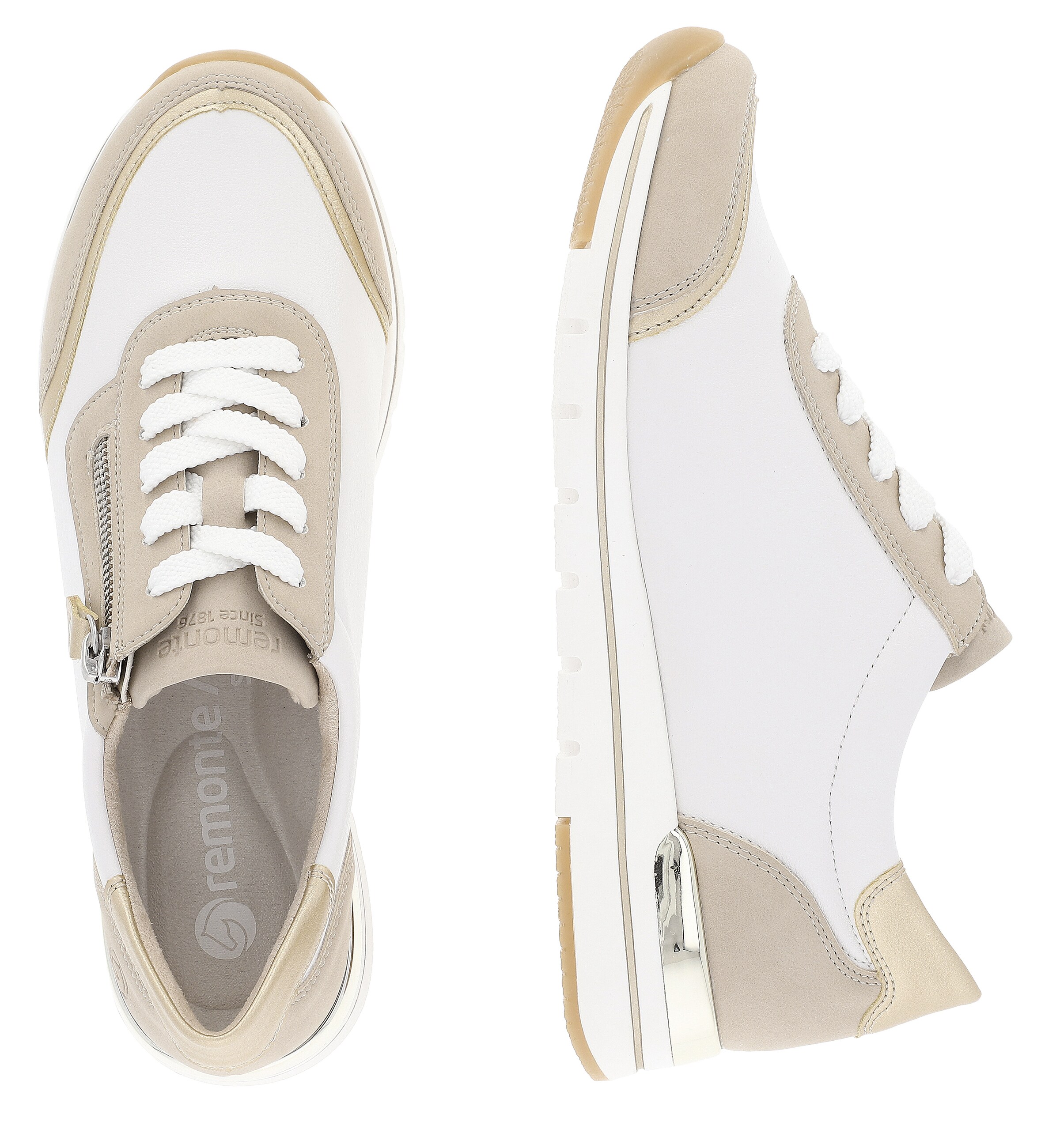 REMONTE Sneakers laag in Wit