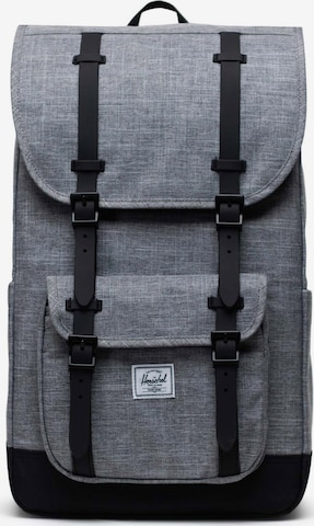 Herschel Backpack 'Little America' in Grey: front
