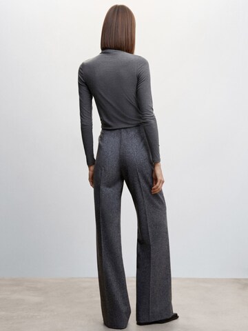 MANGO Shirt 'NECKY' in Grau