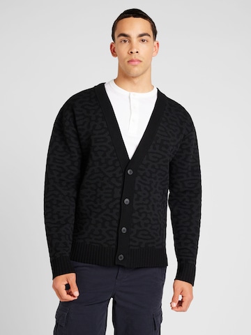 Vestes en maille 'Spuffon' HUGO en noir : devant