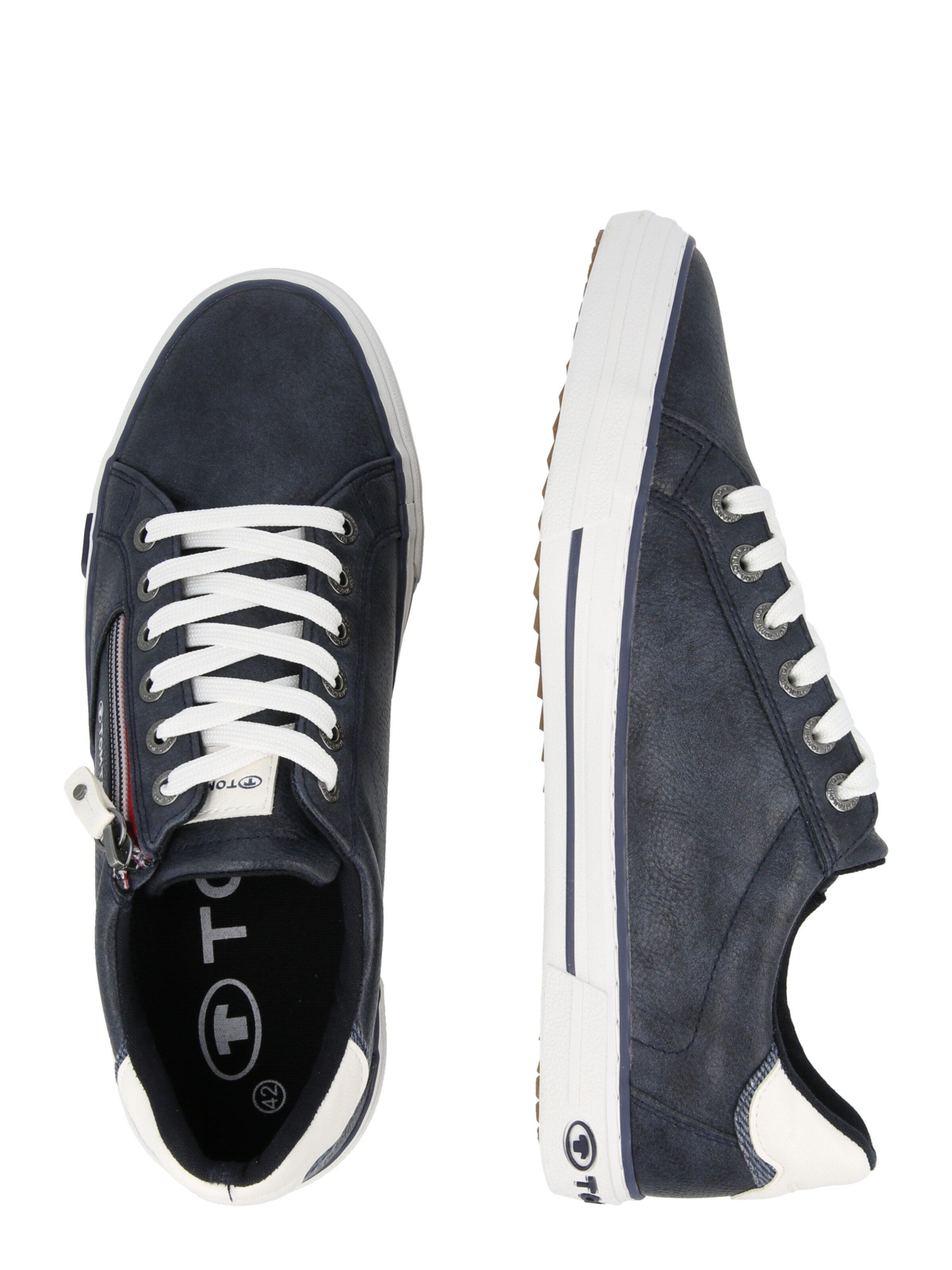 TOM TAILOR Sneaker in Blau