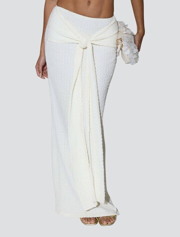 Jupe South Beach en beige : devant
