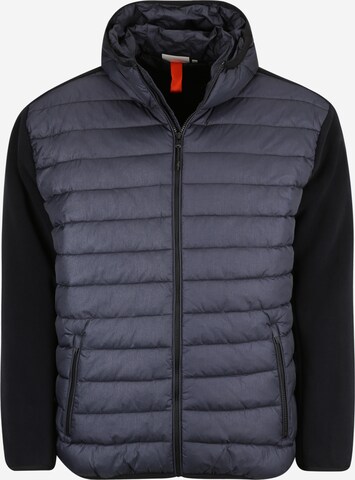 s.Oliver Men Big Sizes Between-Season Jacket in Blue: front