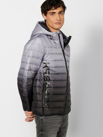 KOROSHI Winterjacke in Grau