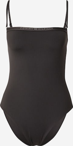 Slip costum de baie de la Tommy Hilfiger Underwear pe alb: față