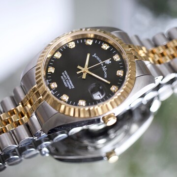 Jacques du Manoir Analoguhr in Gold